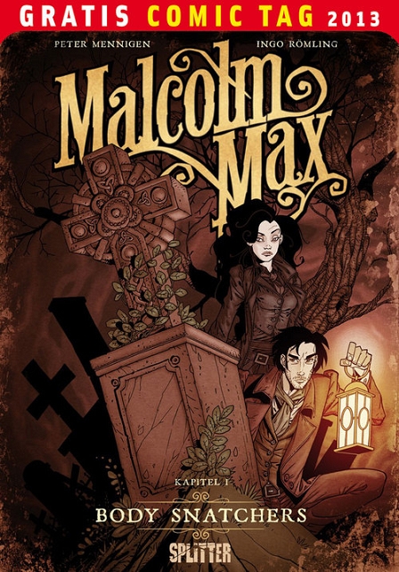 comic cover Malcolm Max